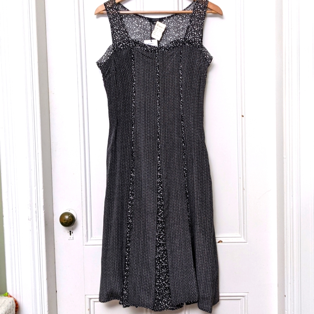 NWT Silk Caractère Silk Print Dress